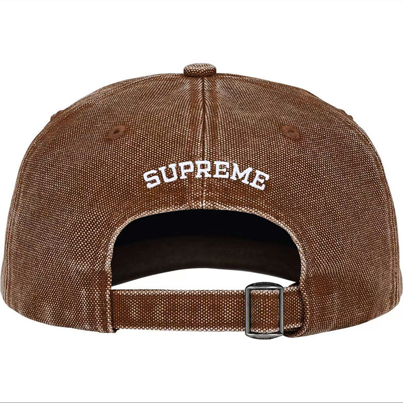 Supreme Washed Chino Twill S Logo Cap
