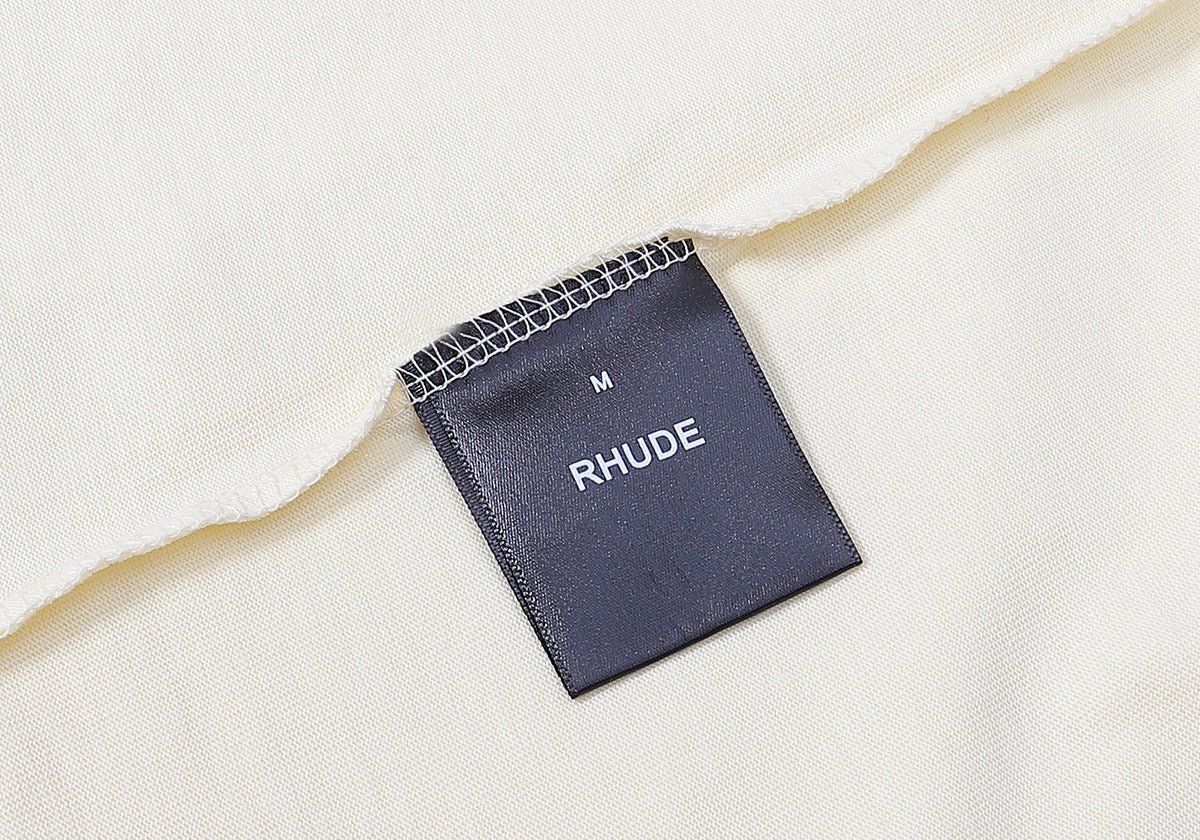 RHUDE Logo-Print Cotton T-Shirts RHUDE