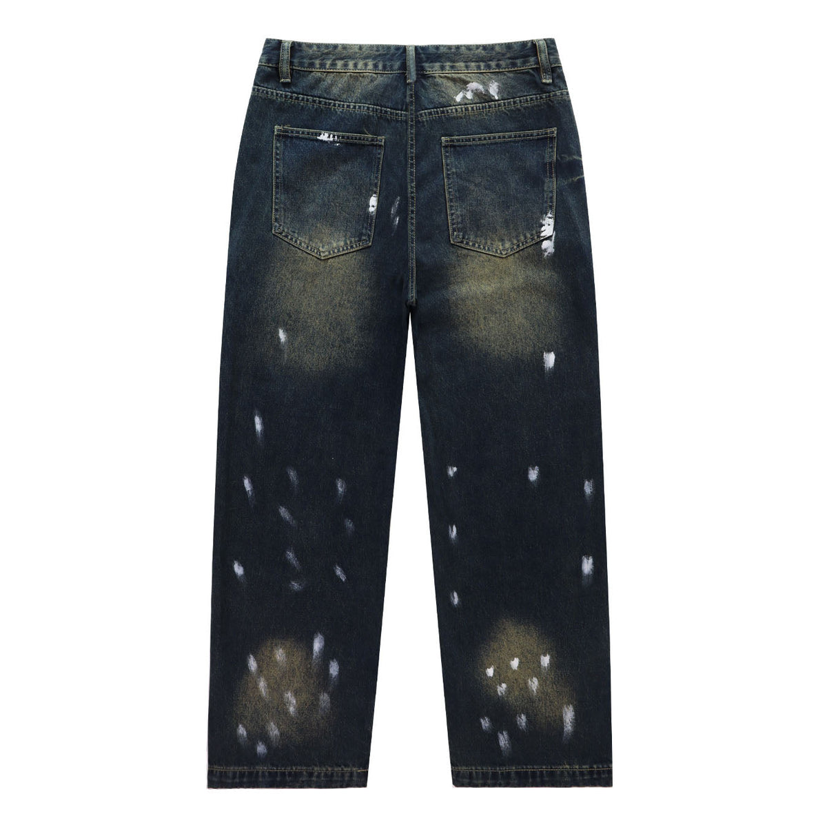VALLEY Embroidered Rhinestone Jeans #8253