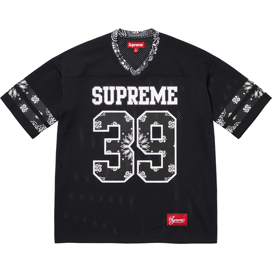 Supreme 25ss Bandana Football Jersey Tee