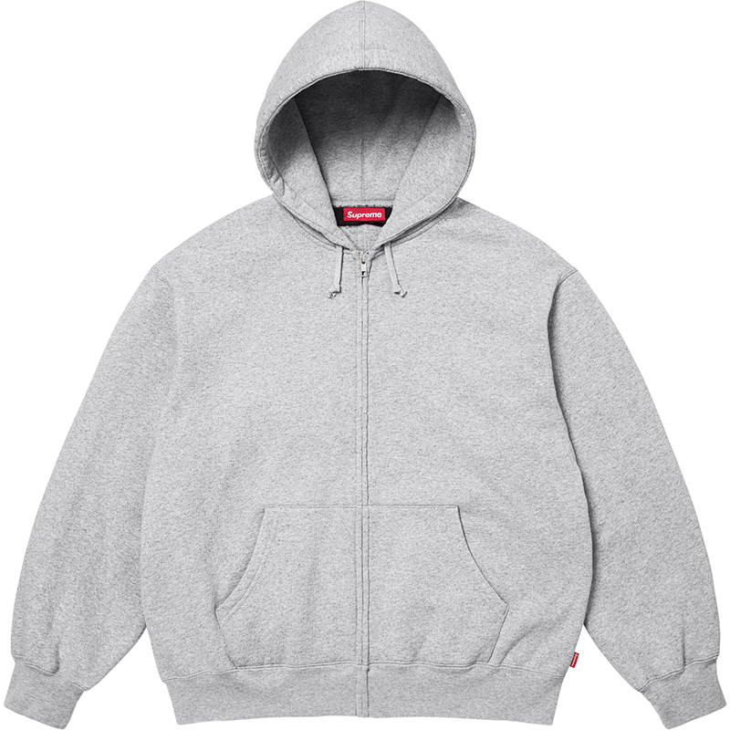 Supreme Cut Out Zip Up Hooded Sweatshirt